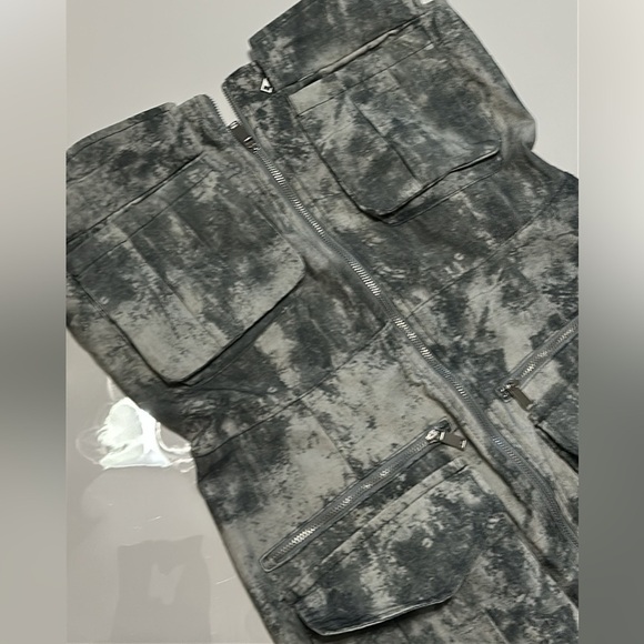 Camouflage Strapless Maxi Dress - Picture 14 of 15